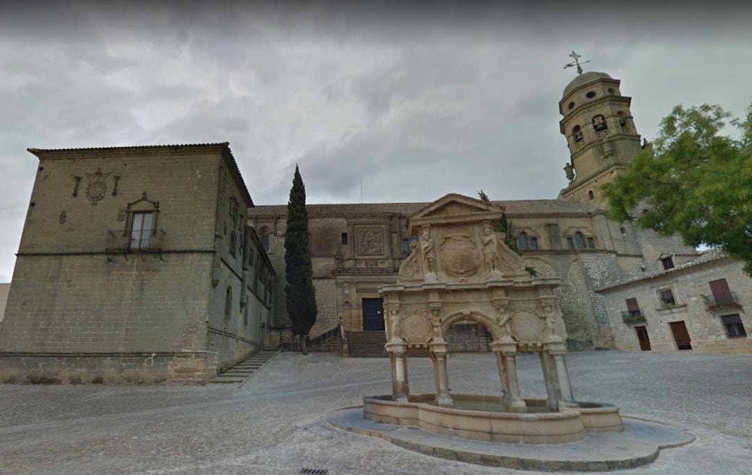 Plaza de Santa María en Baeza