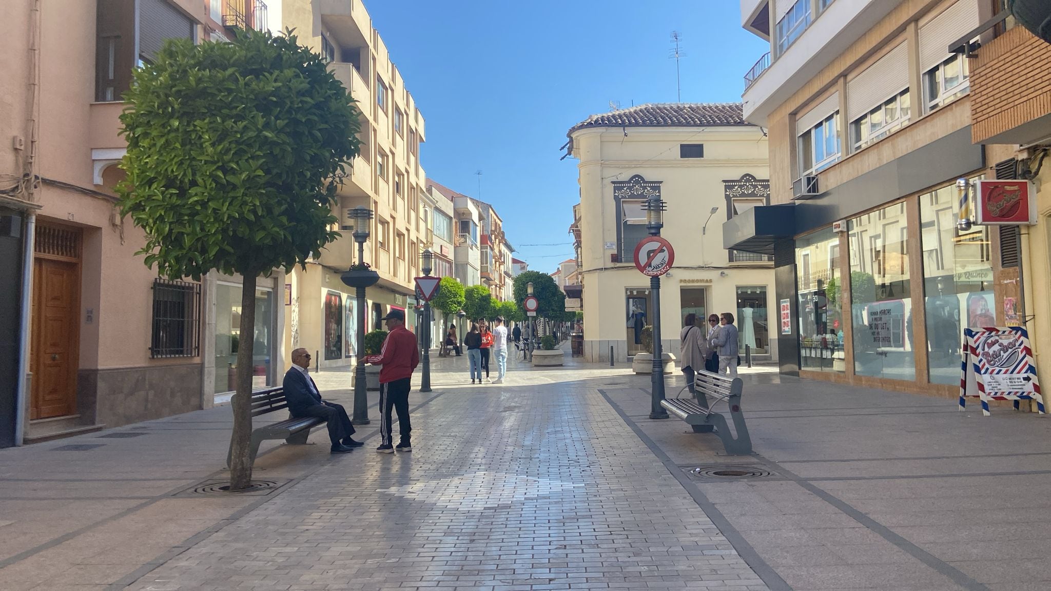 Calle Emilio Castelar de Alcázar de San Juan