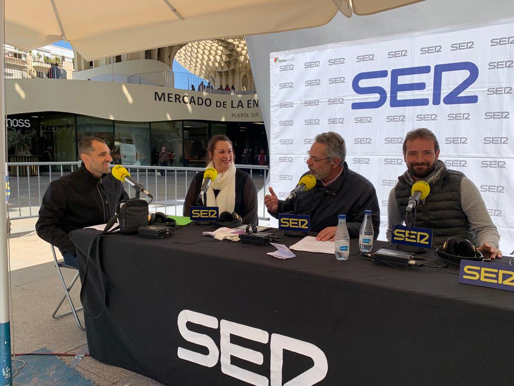 Julio Fernández, Marisa Gómez, Salomón Hachuel y Alex Ortiz