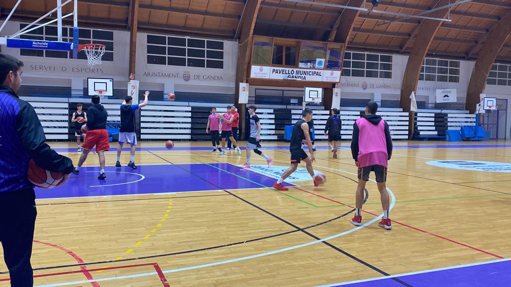 Entrenamiento del UpB Gandia