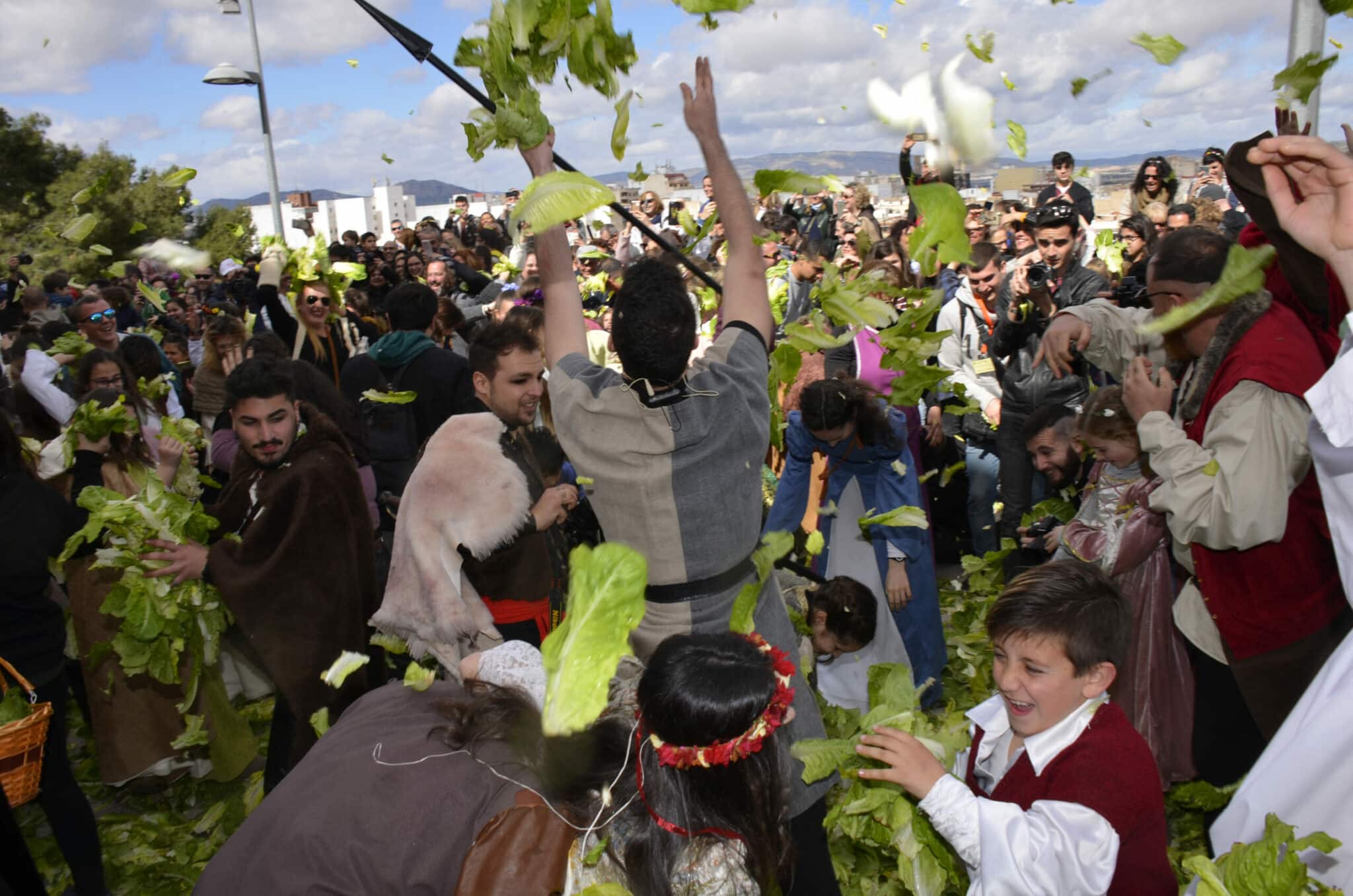 Batalla de las lechugas. Villena