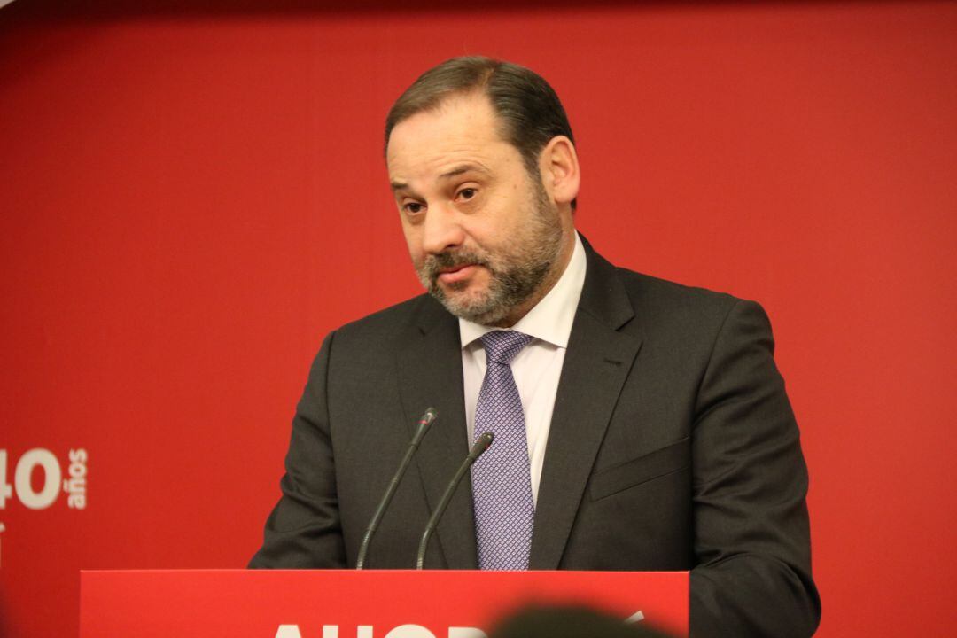 El secretario de Organización del PSOE, José Luis Ábalo