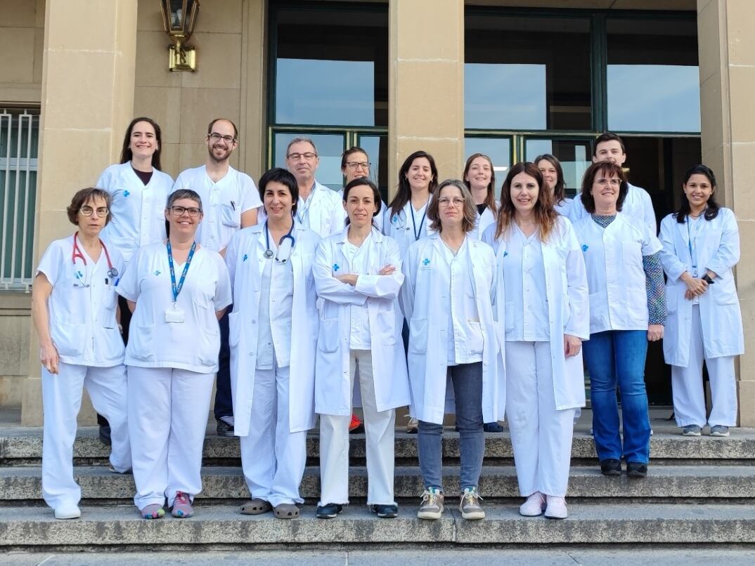 Alguns dels integrants de la unitat de malalties autoimmunes sistèmiques de l&#039;Hospital Josep Trueta de Girona.