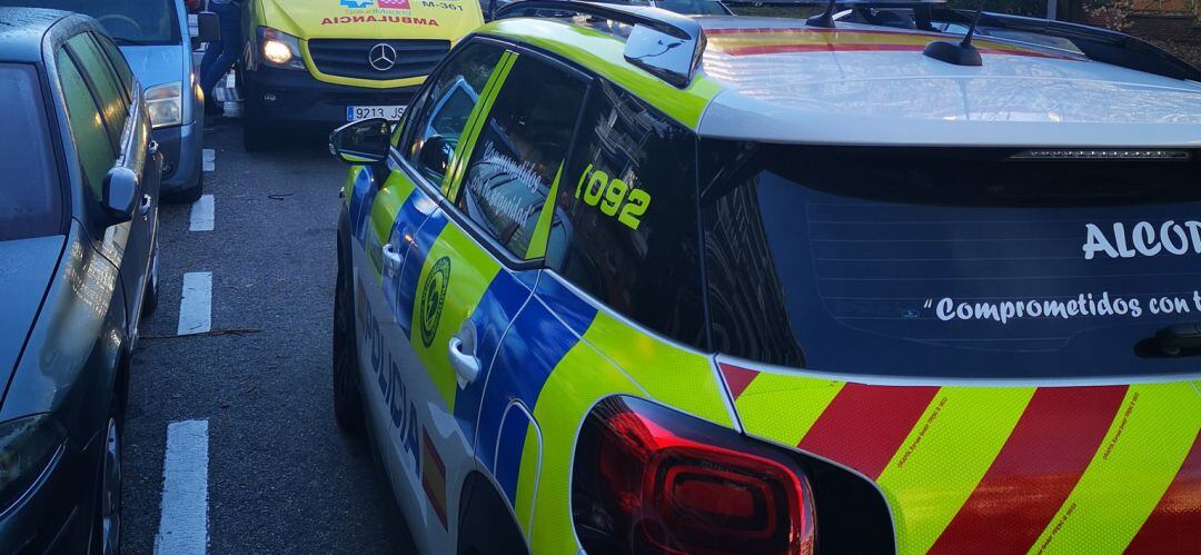 Una de las últimas intervenciones de la Policía Municipal de Alcorcón