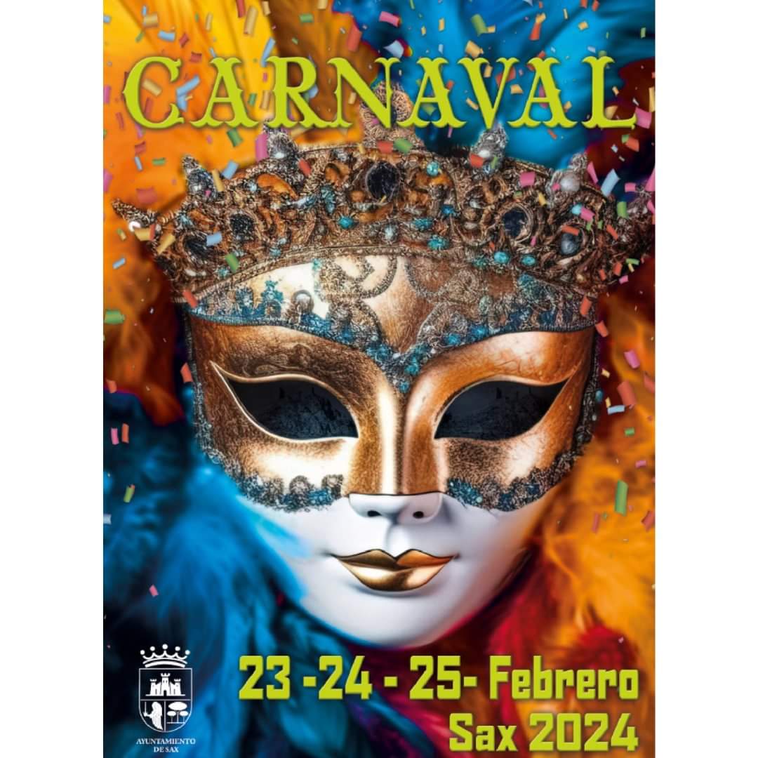 Cartel del Carnaval en Sax