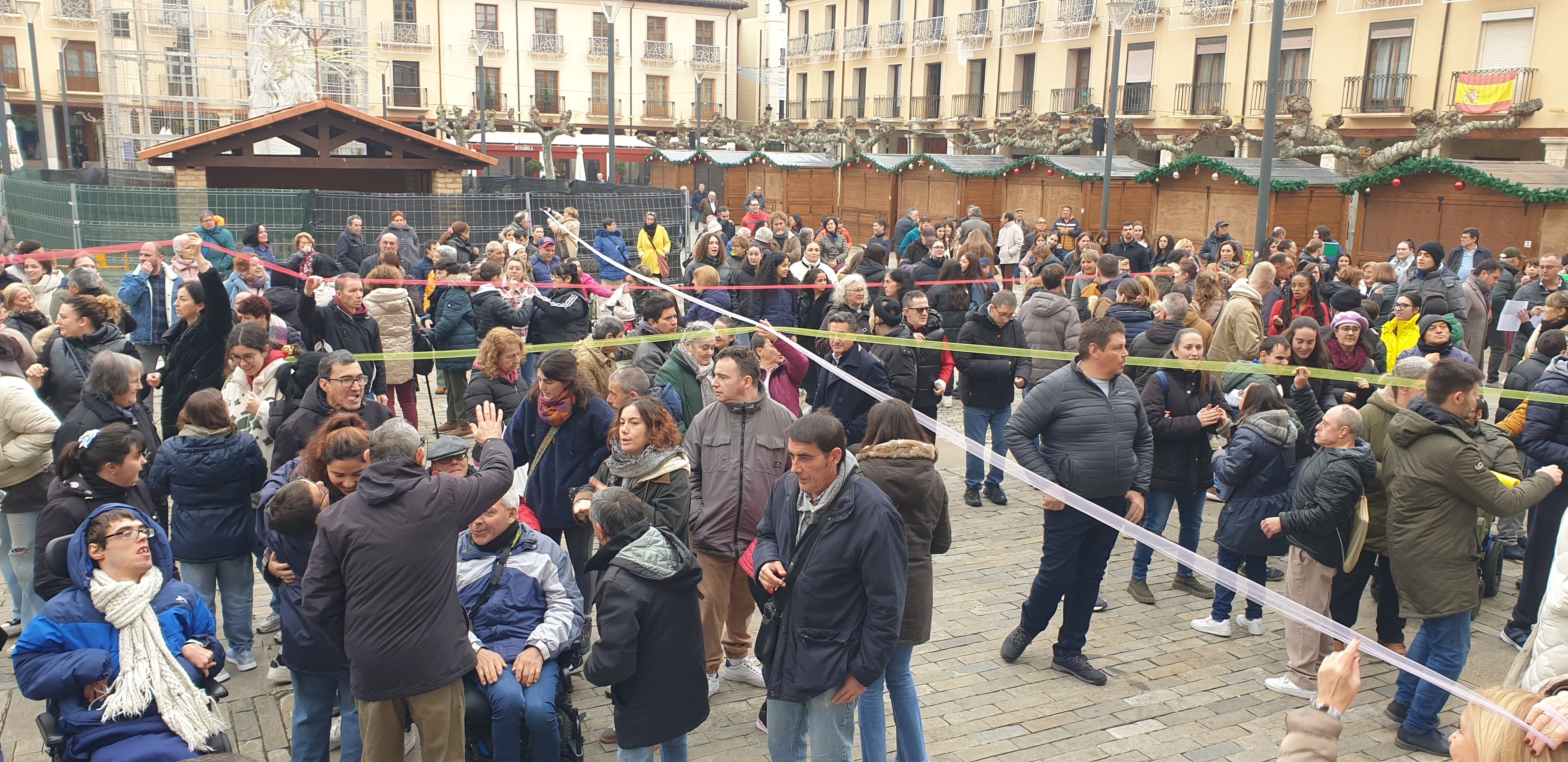 FEDISPA reclama una Plaza Mayor totalmente accesible en el Día de las Personas con Discapacidad