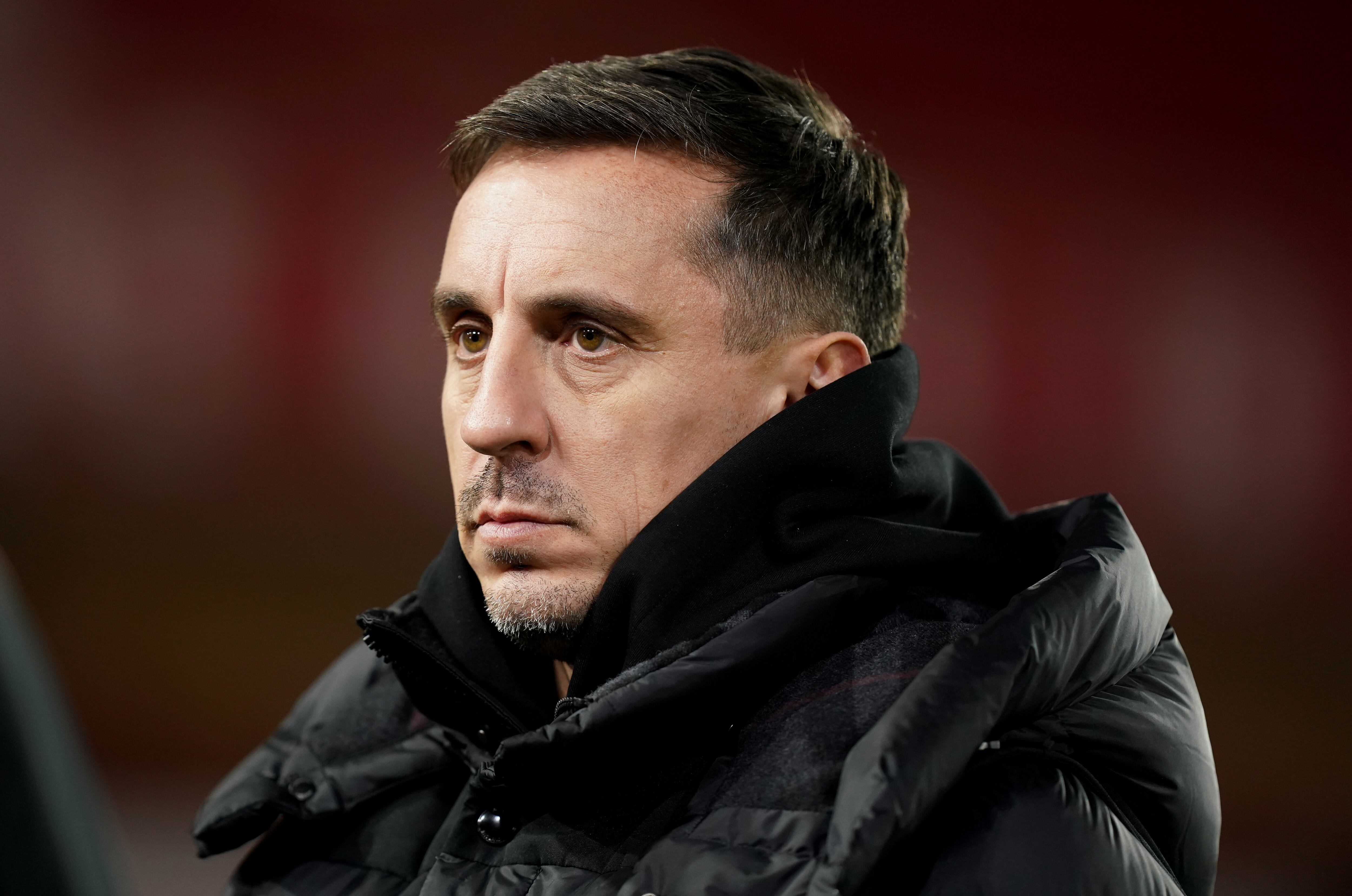 Gary Neville, durante una retransmisión en &#039;Sky Sports&#039;