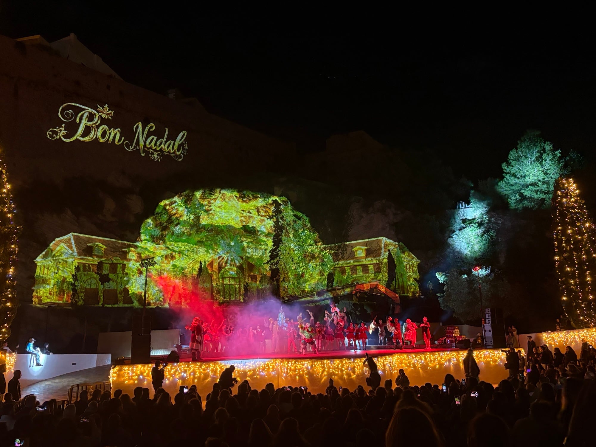 Imagen del espectáculo inaugural