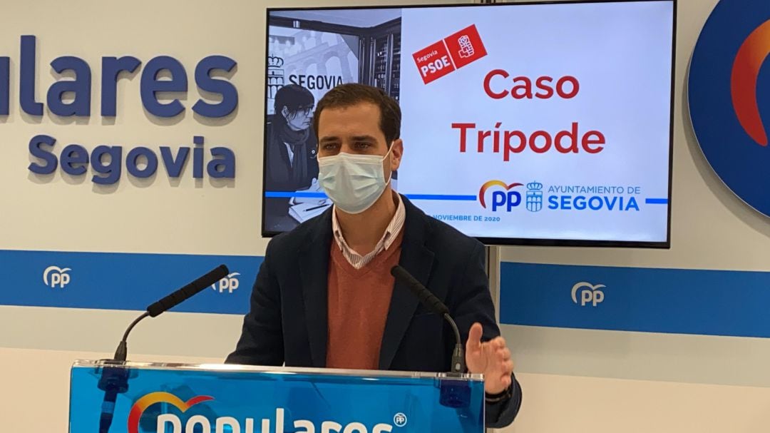 Pablo Pérez, líder del PP en Segovia
