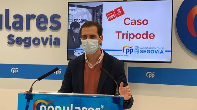 Pablo Pérez, líder del PP en Segovia