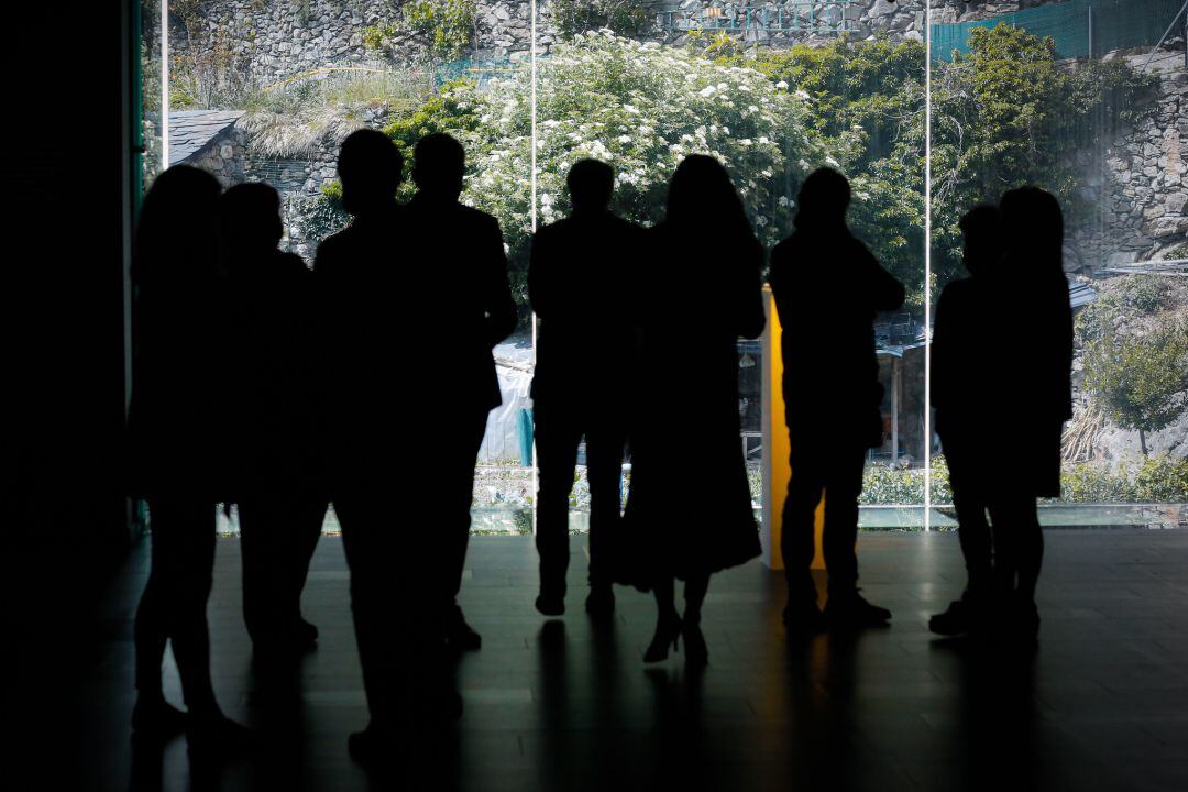 Inauguració de la darrera exposició d'Artalroc dedicada al pintor Joan Monegal el passat 9 de juny.