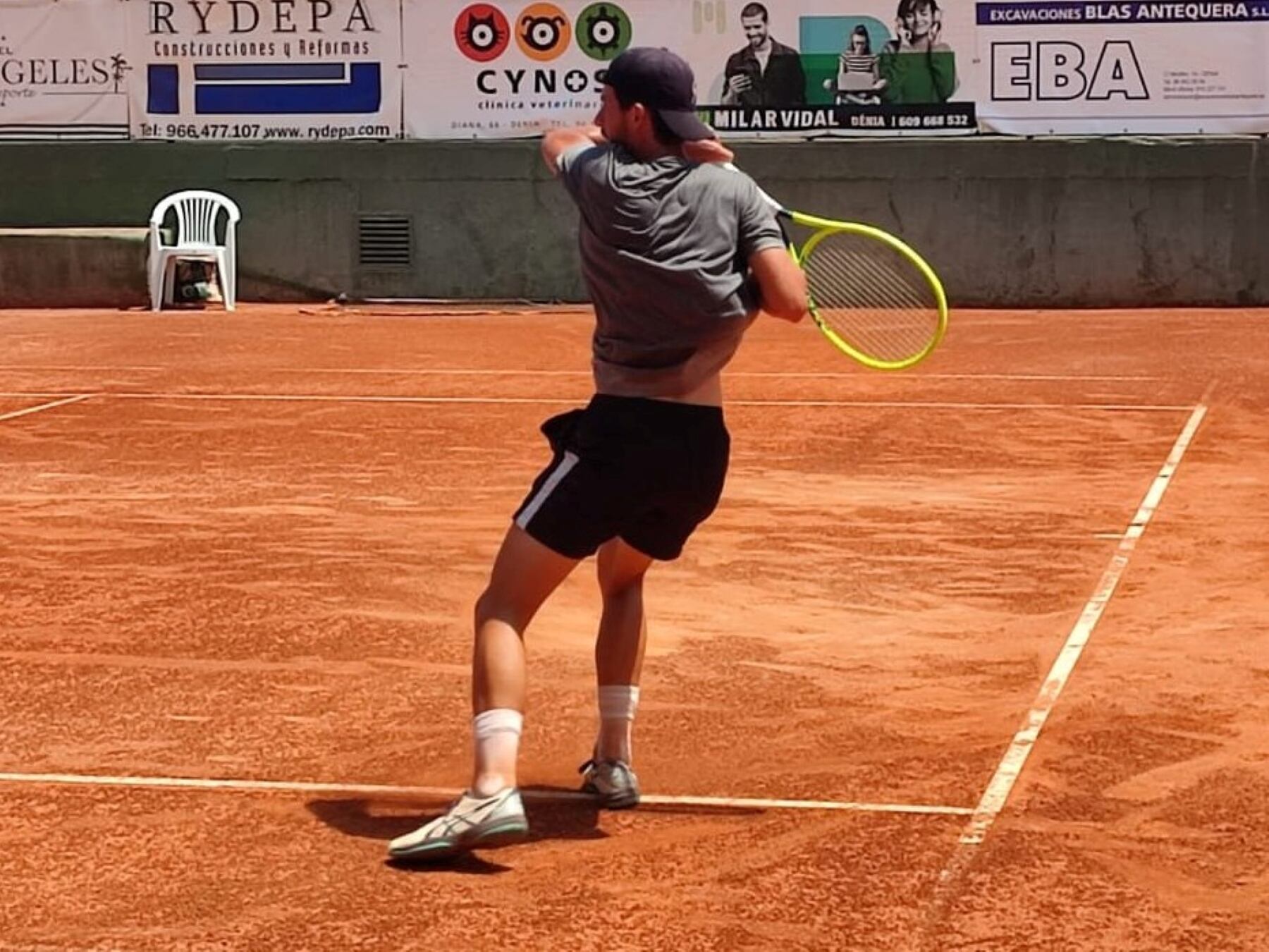 Sergi Pérez en el Torneo Ciutat de Dénia