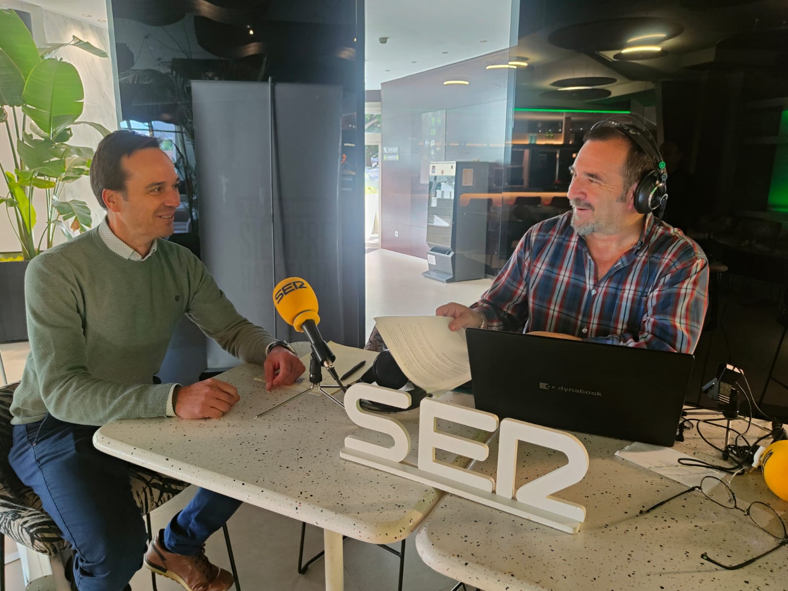 Eduardo Montesinos y Miguel Meroño