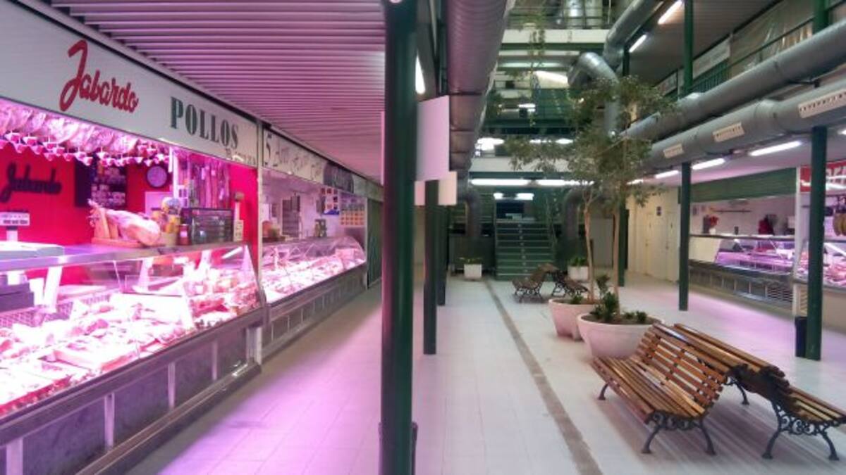 Interior Mercado de Abastos