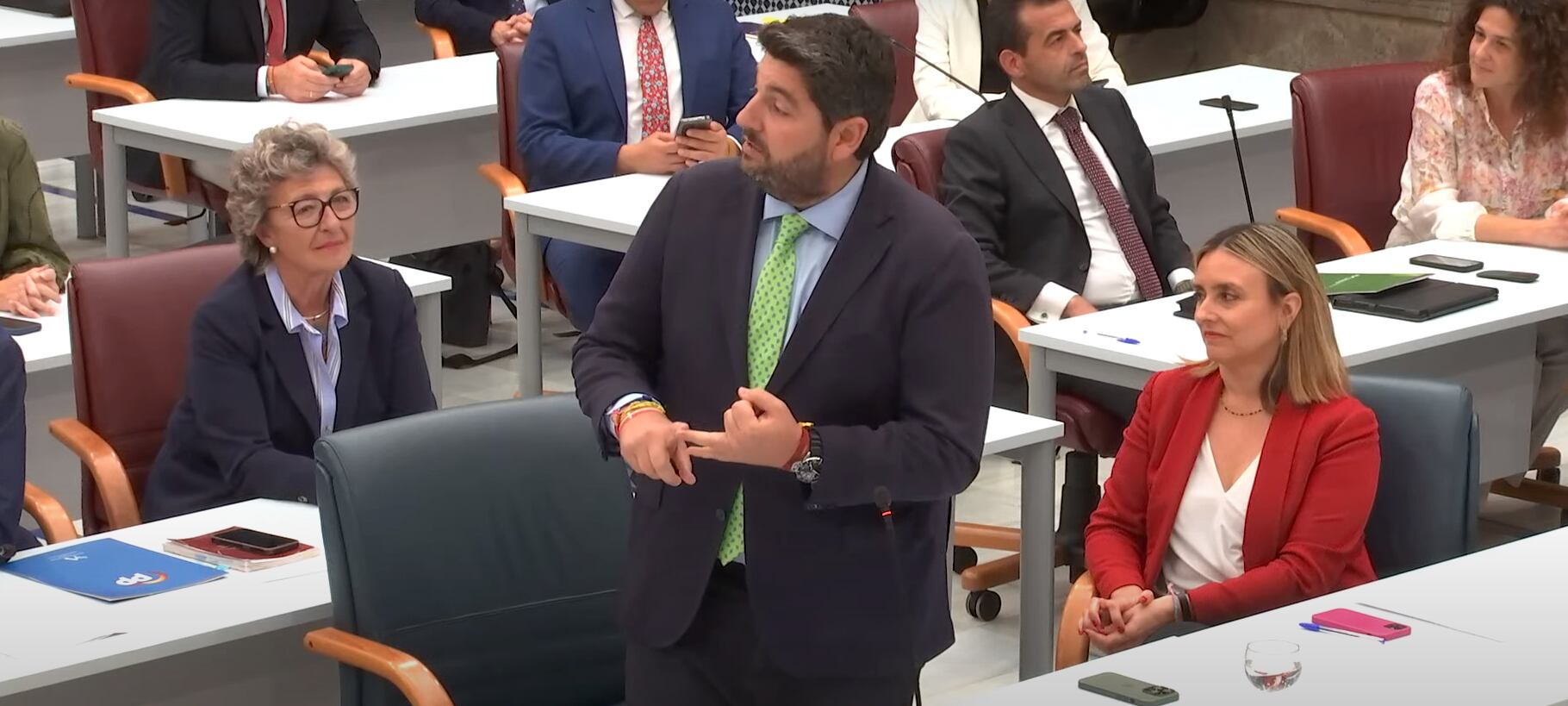 López Miras en la Asamblea Regional