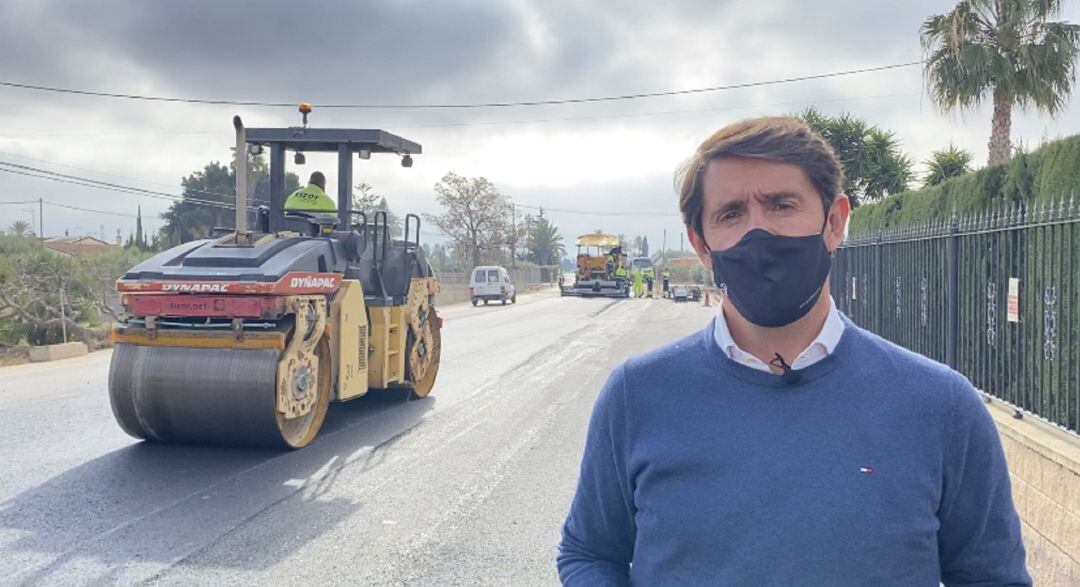 Juan de Dios Navarro (PP) en La Hoya