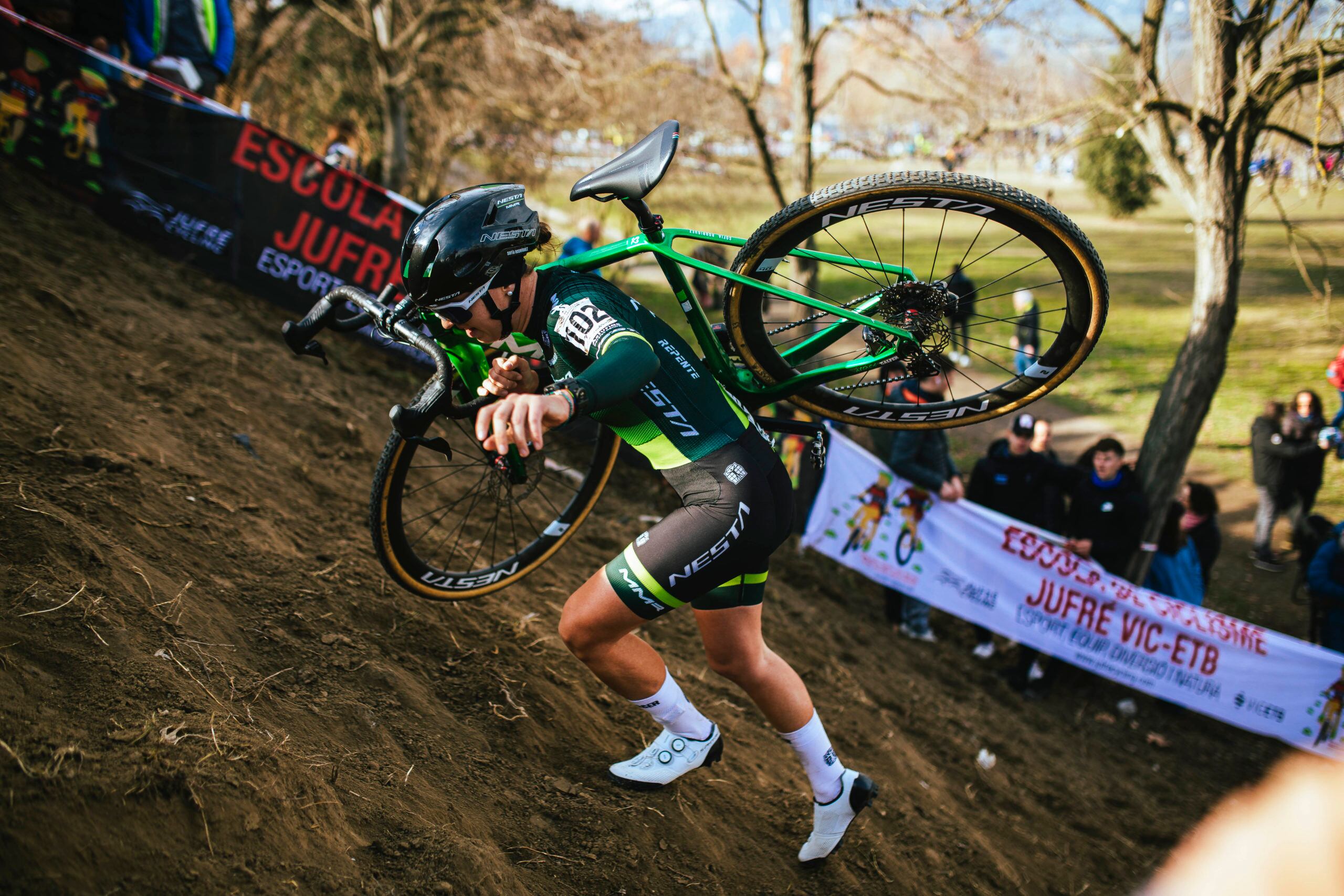 Sofía Rodríguez durant un tram del campionat d'Espanya // Foto: Nesta Team