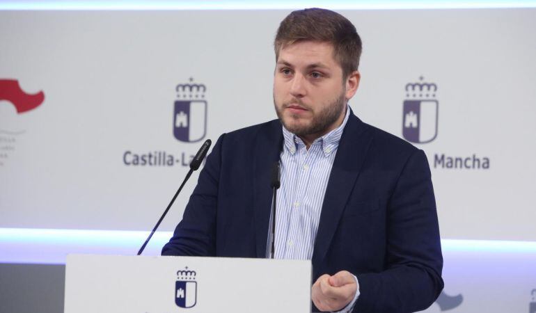 Nacho Hernando, en la rueda de prensa del Consejo de Gobierno