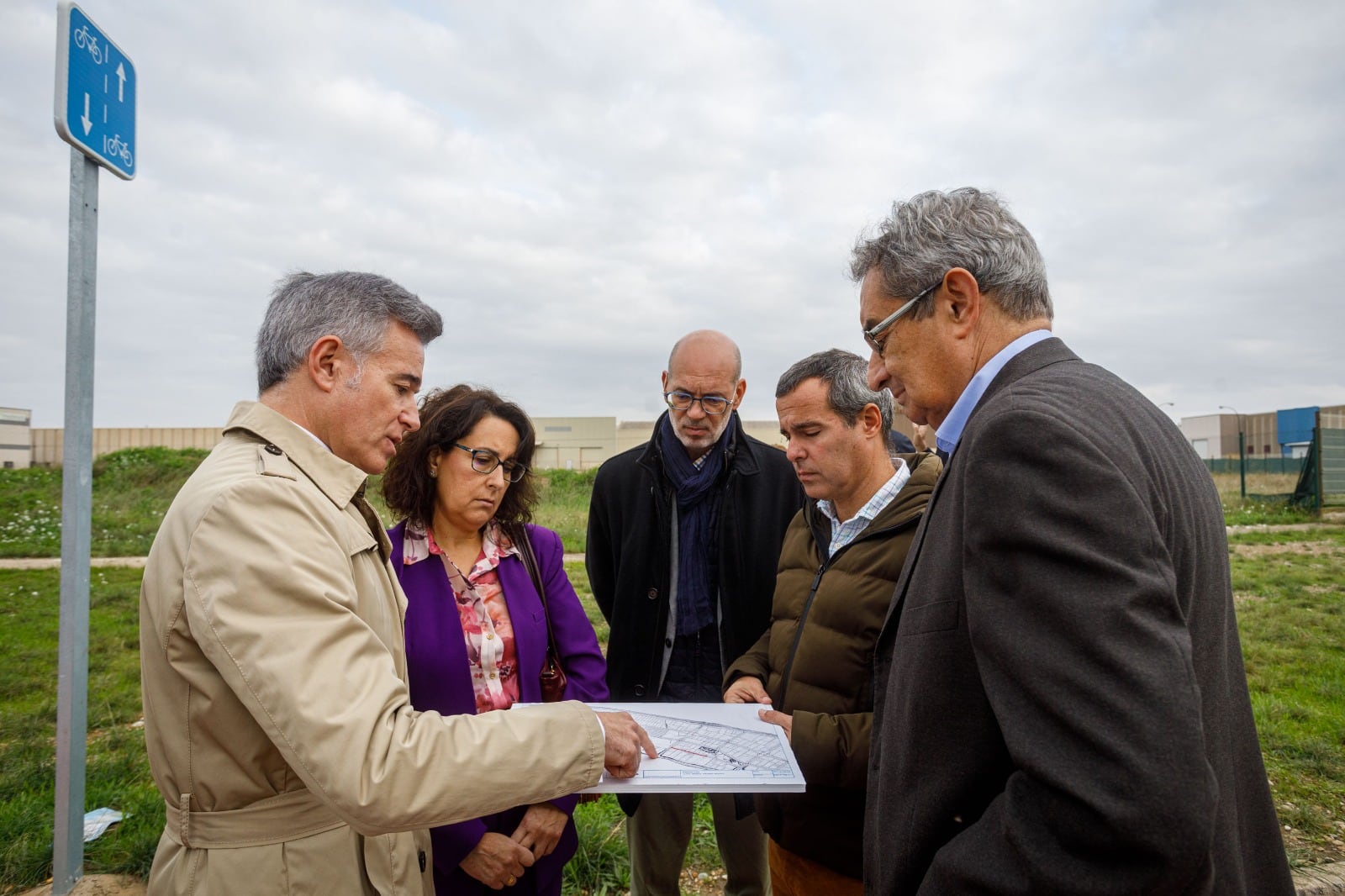 Presentación del Ayuntamiento de Zaragoza de las inversiones acometidas en los polígonos de la ciudad