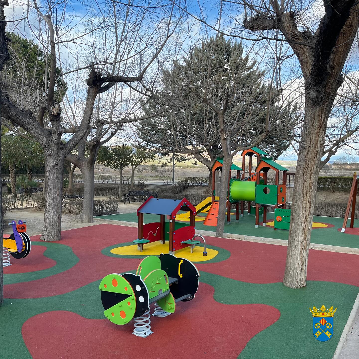 Obras en el Parque Padre Salvador