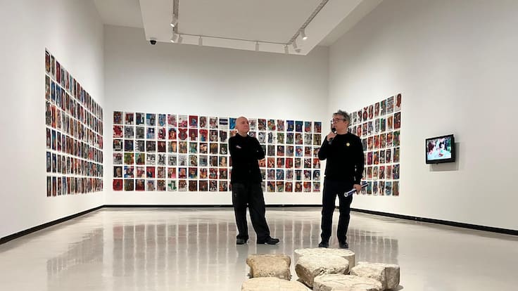 Azkuna Zentroa acoge 'Anónima', la mayor exposición de Txuspo Poyo hasta la fecha