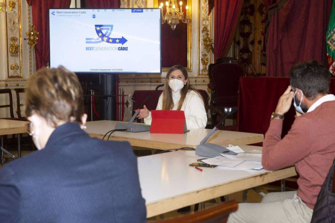 Irene García, presidenta de Diputación