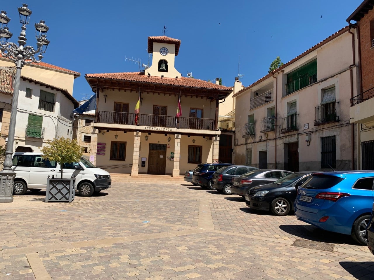 Plaza del Ayuntamiento de Trillo/Foto SER GU