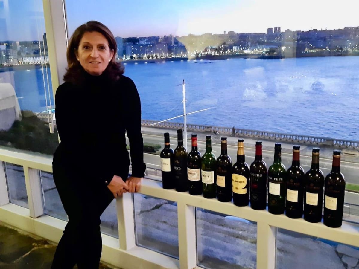 Con una copa de vino en la Ser- Vinagres, Vermú y Whisky de Jerez