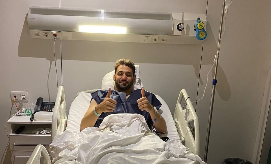 La foto que ha subido a su Instagram el futbolista del Almería.