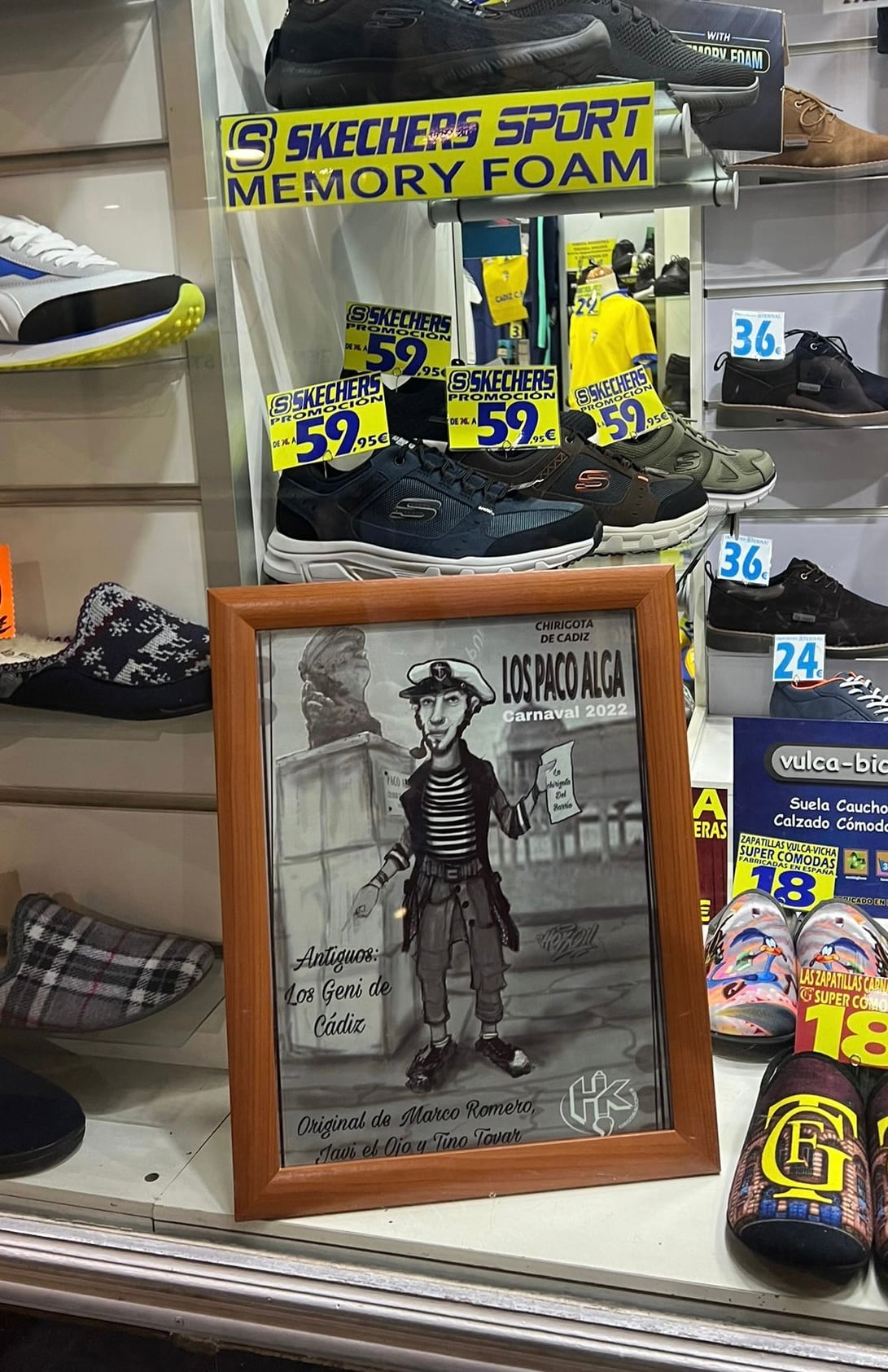 Imagen de Los Paco Alga del Carnaval de Cádiz