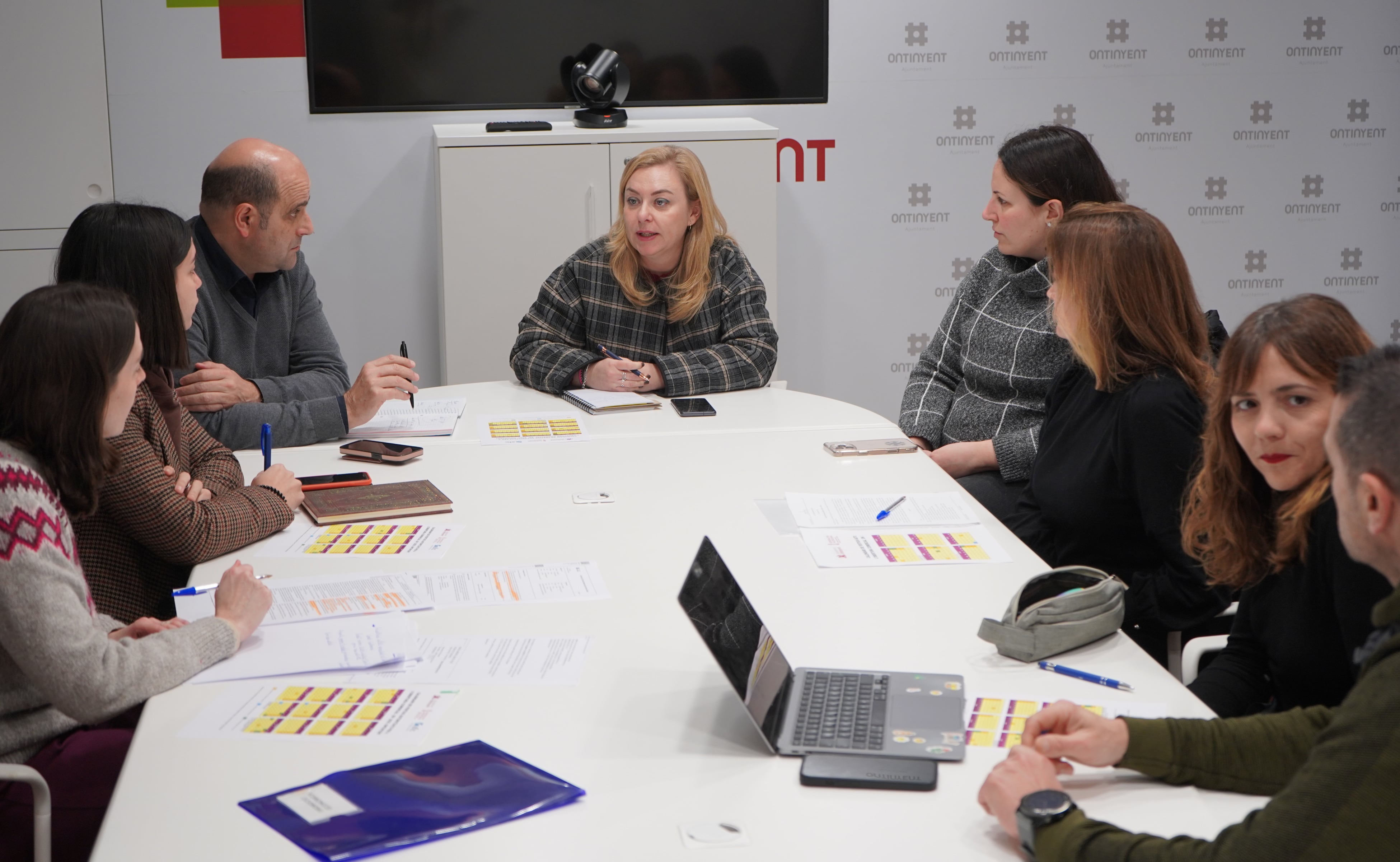 Reunión del Consejo Municipal de Comercio y Gastronomía de Ontinyent