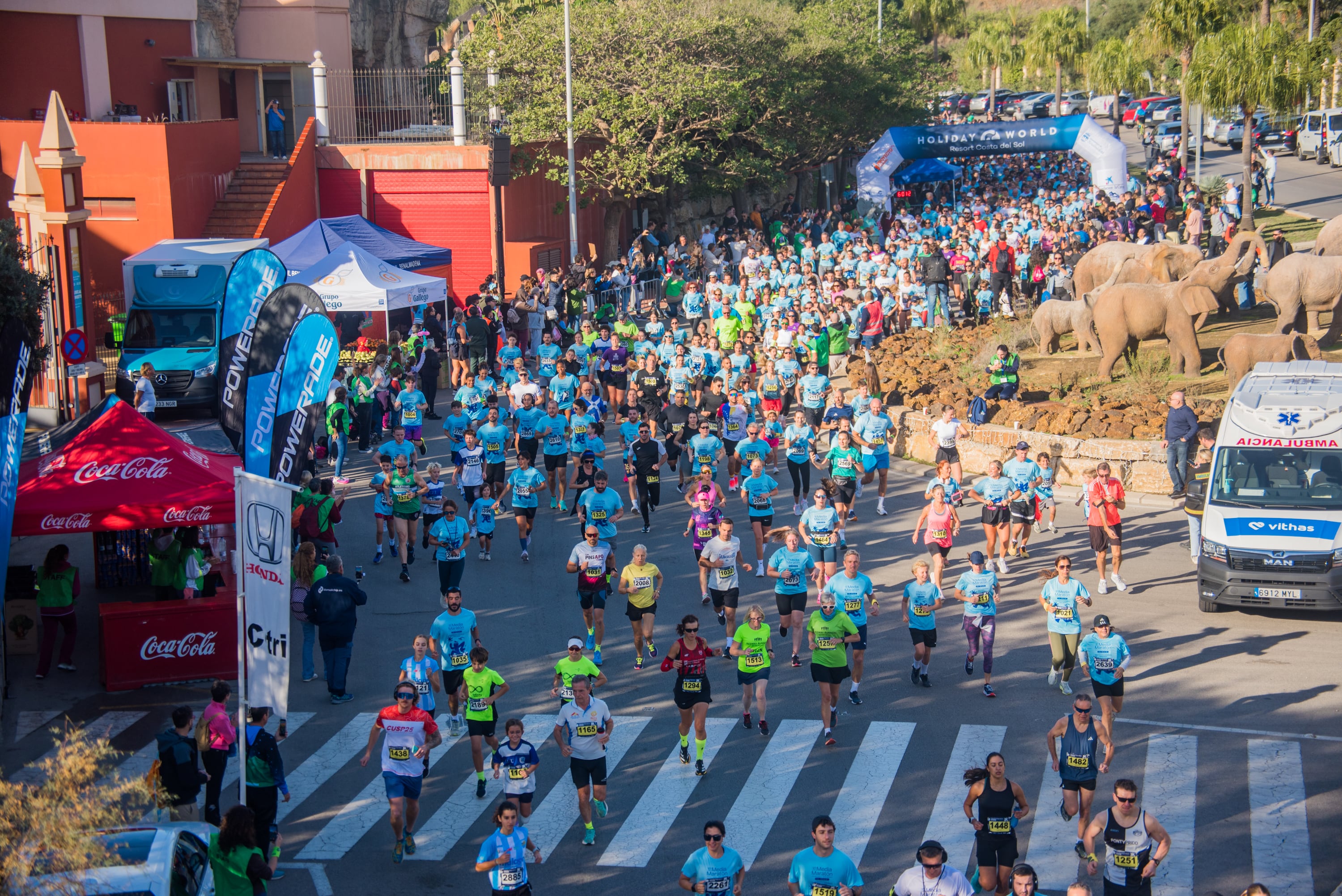 La carrera solidaria del año Holiday World Resort