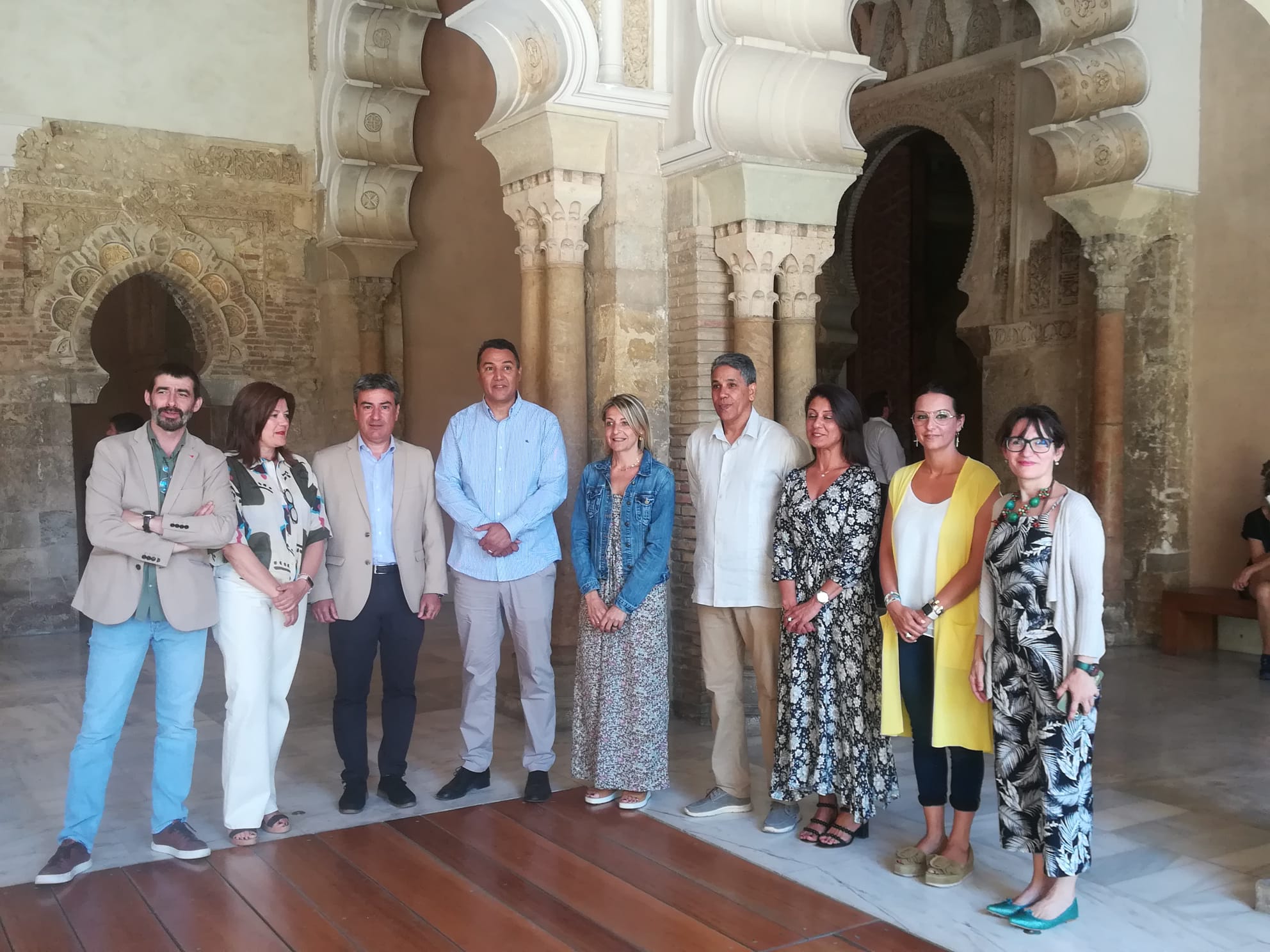 Reunión de la Ponencia &#039;Paz para el Pueblo Saharaui&#039; con el nuevo delegado saharaui en Aragón, Yahya Abderrahaman