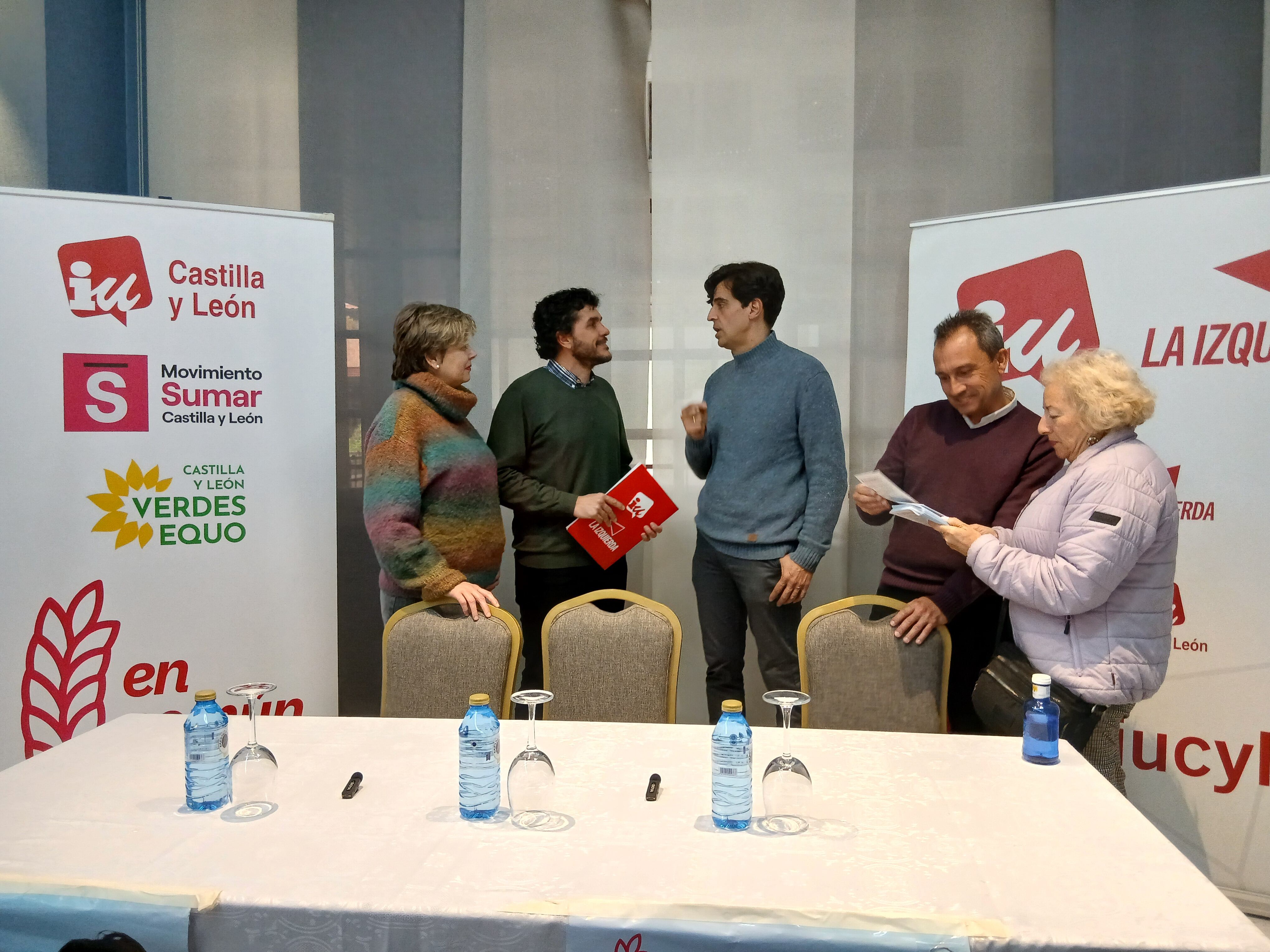 IU-Movimiento Sumar-Verdes Equo ha celebrado un acto para hablar de vivienda