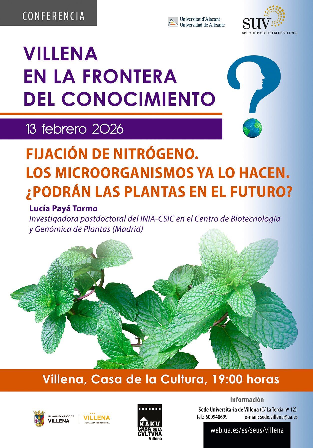 Cartel de la conferencia