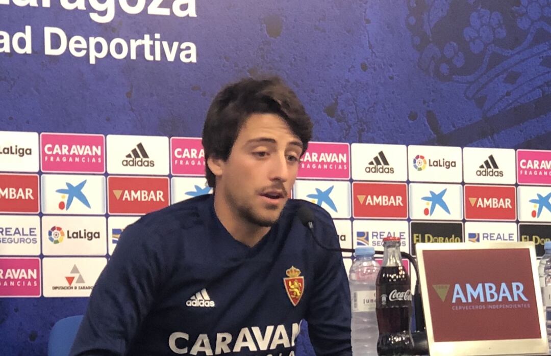 Delmás ha comparecido en la sala de prensa de la Ciudad Deportiva