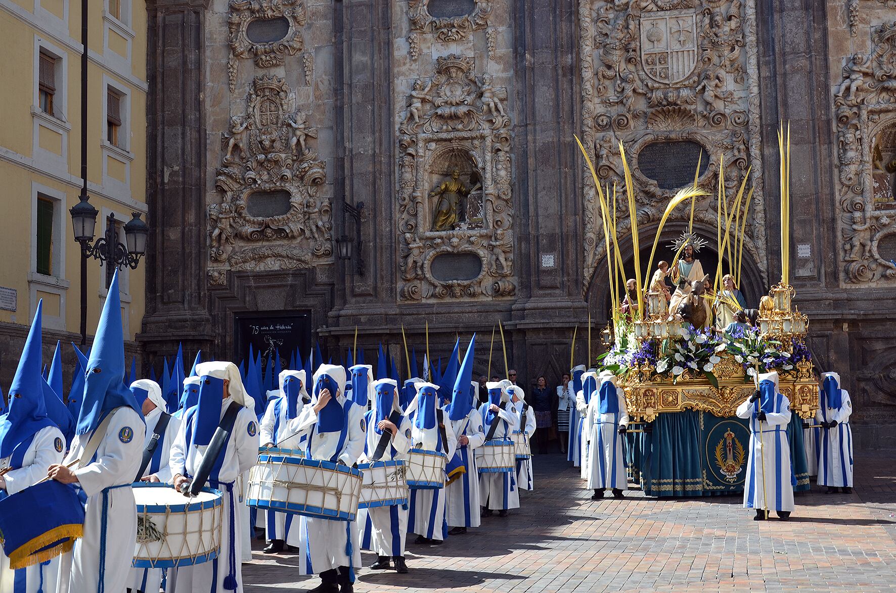 La Cofradía de La Entrada de Jesús en Jerusalén de la Semana Santa en Zaragoza