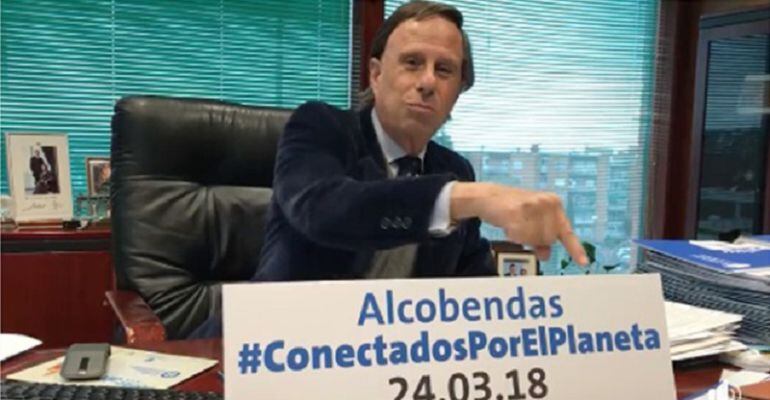 García de Vinuesa, alcalde de Alcobendas se suma al Reto del Planeta