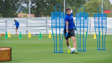 El jugador del Athletic Club, Iñigo Martínez