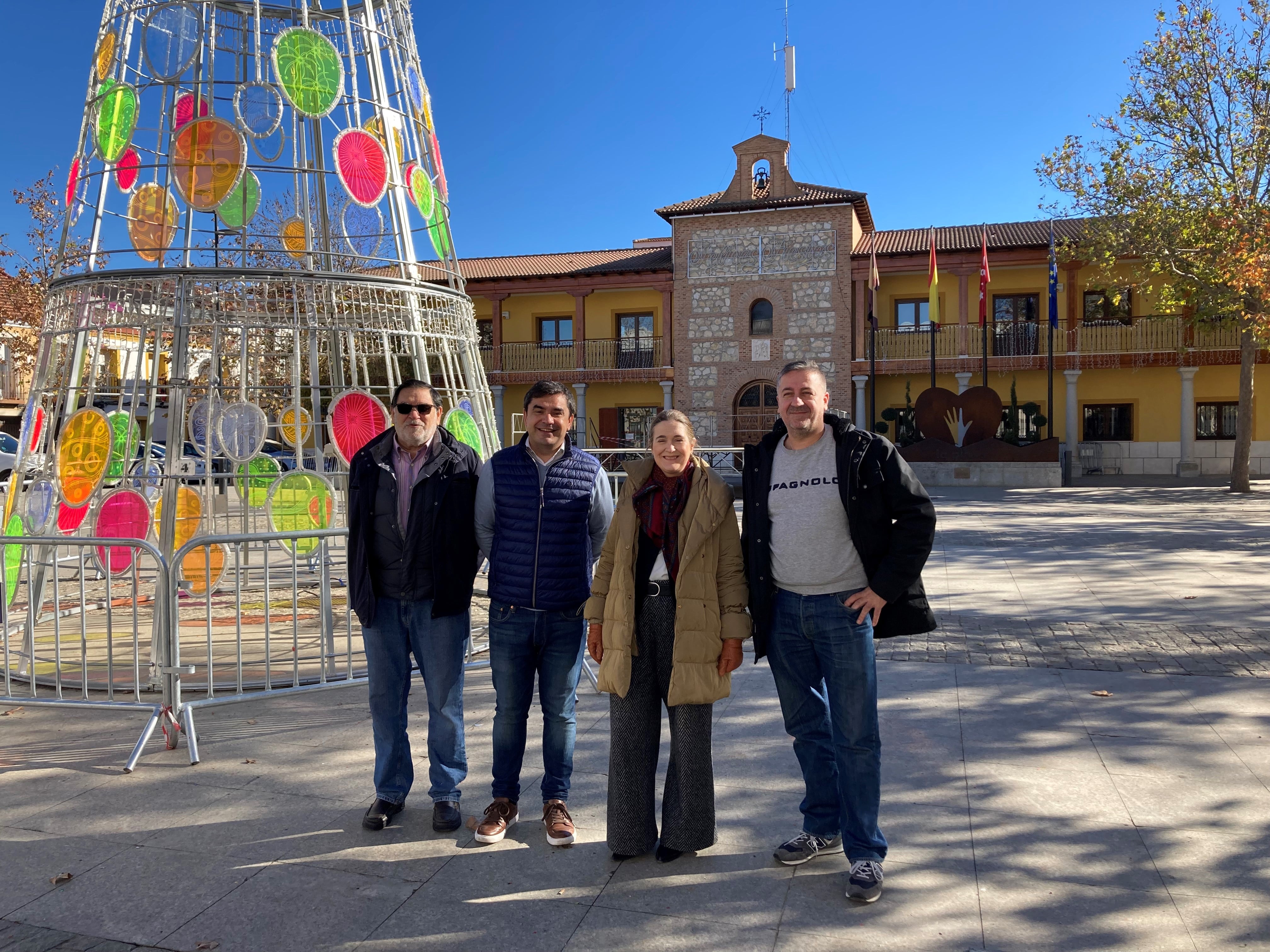 La consejera madrileña de Turismo en San Martín de la Vega