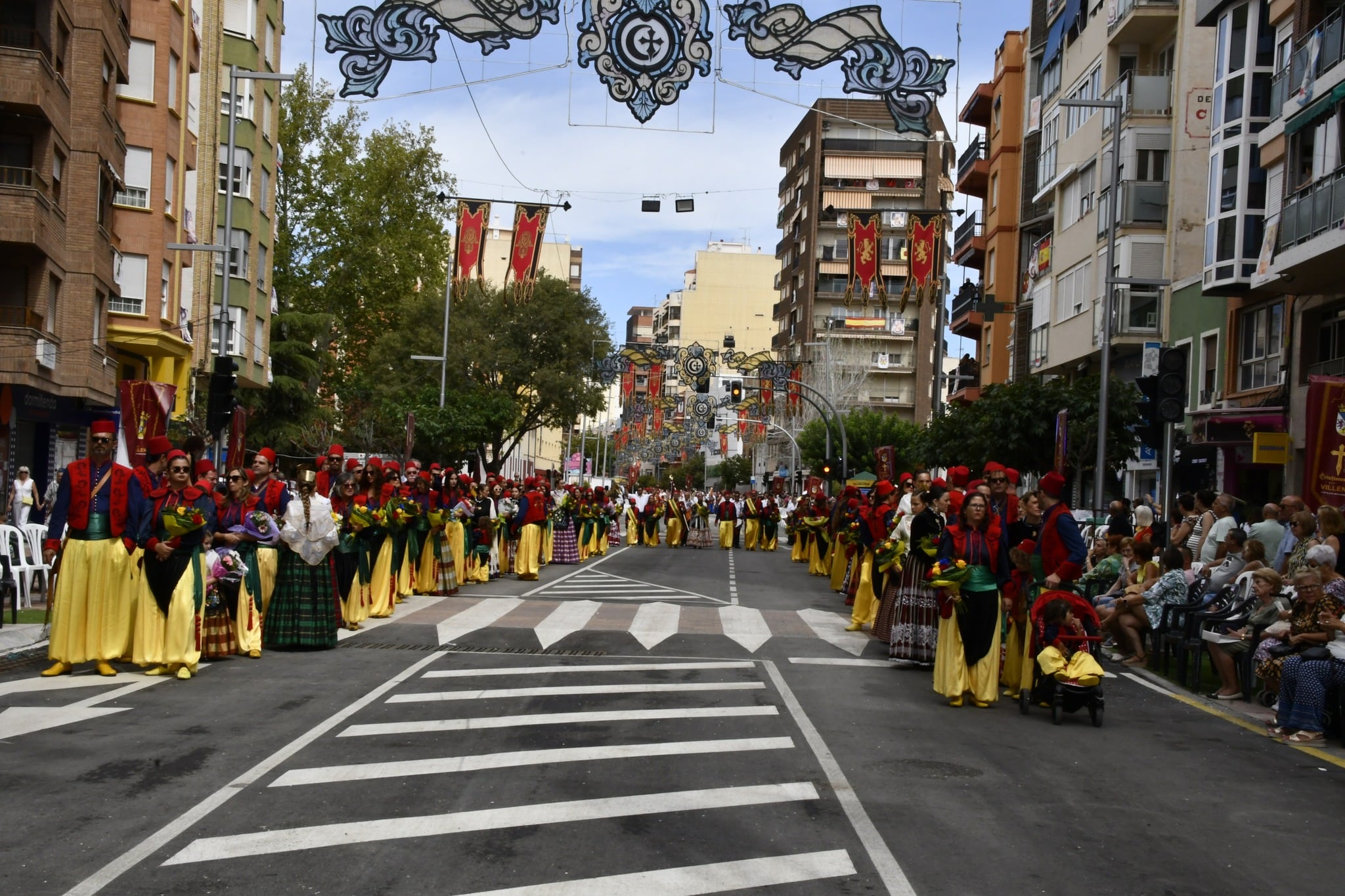 Moros Nuevos en la Ofrenda