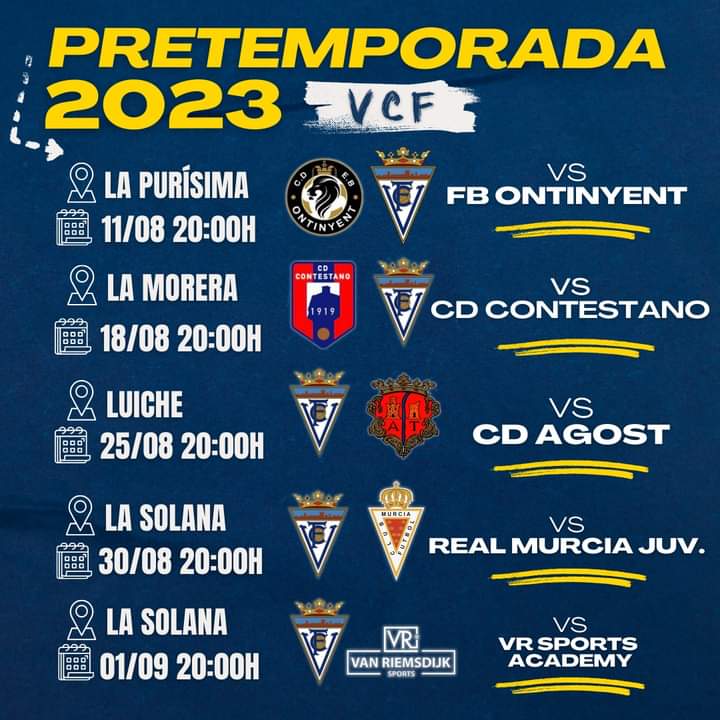 Próximos partidos del Villena CF