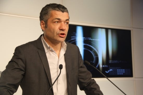 El portaveu adjunt del grup parlamentari d'Esquerra, Oriol Amorós