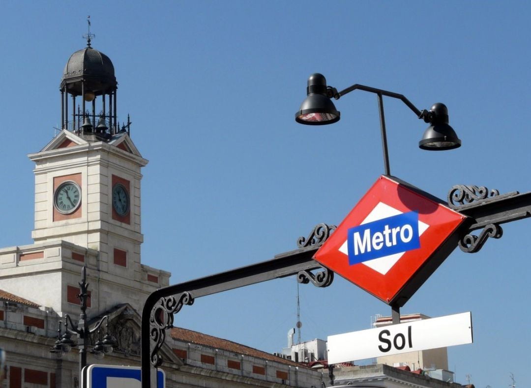 Estación de Sol de Metro de Madrid.