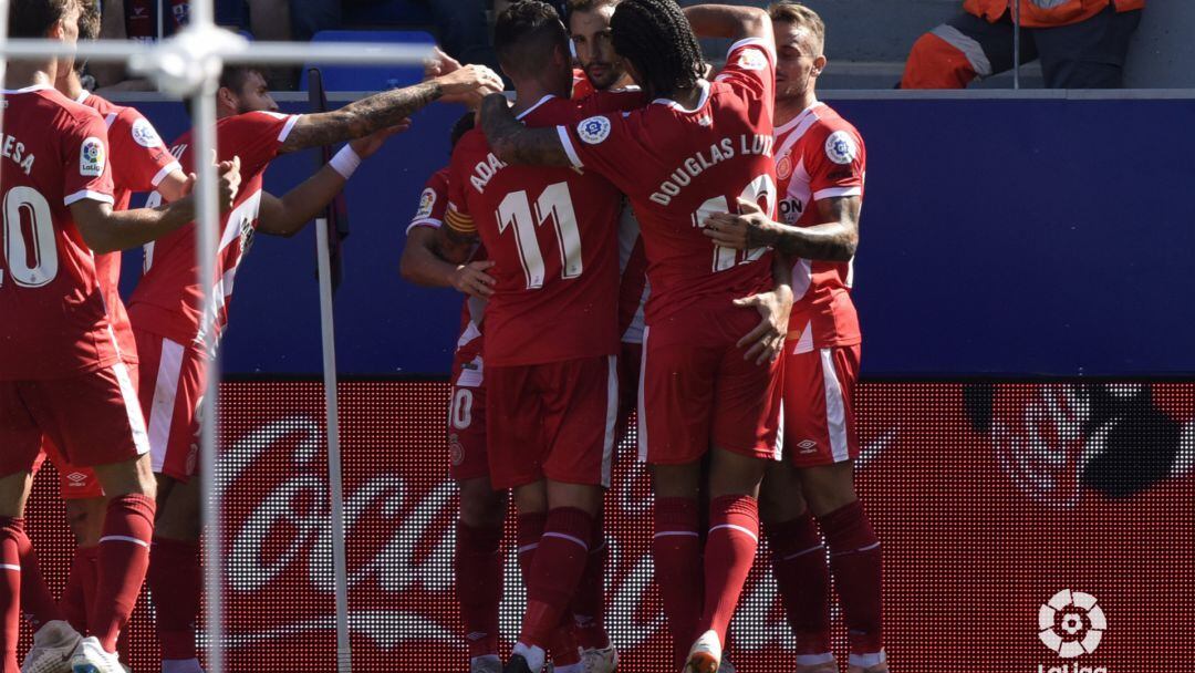 Els d'Eusebio celebren un gol