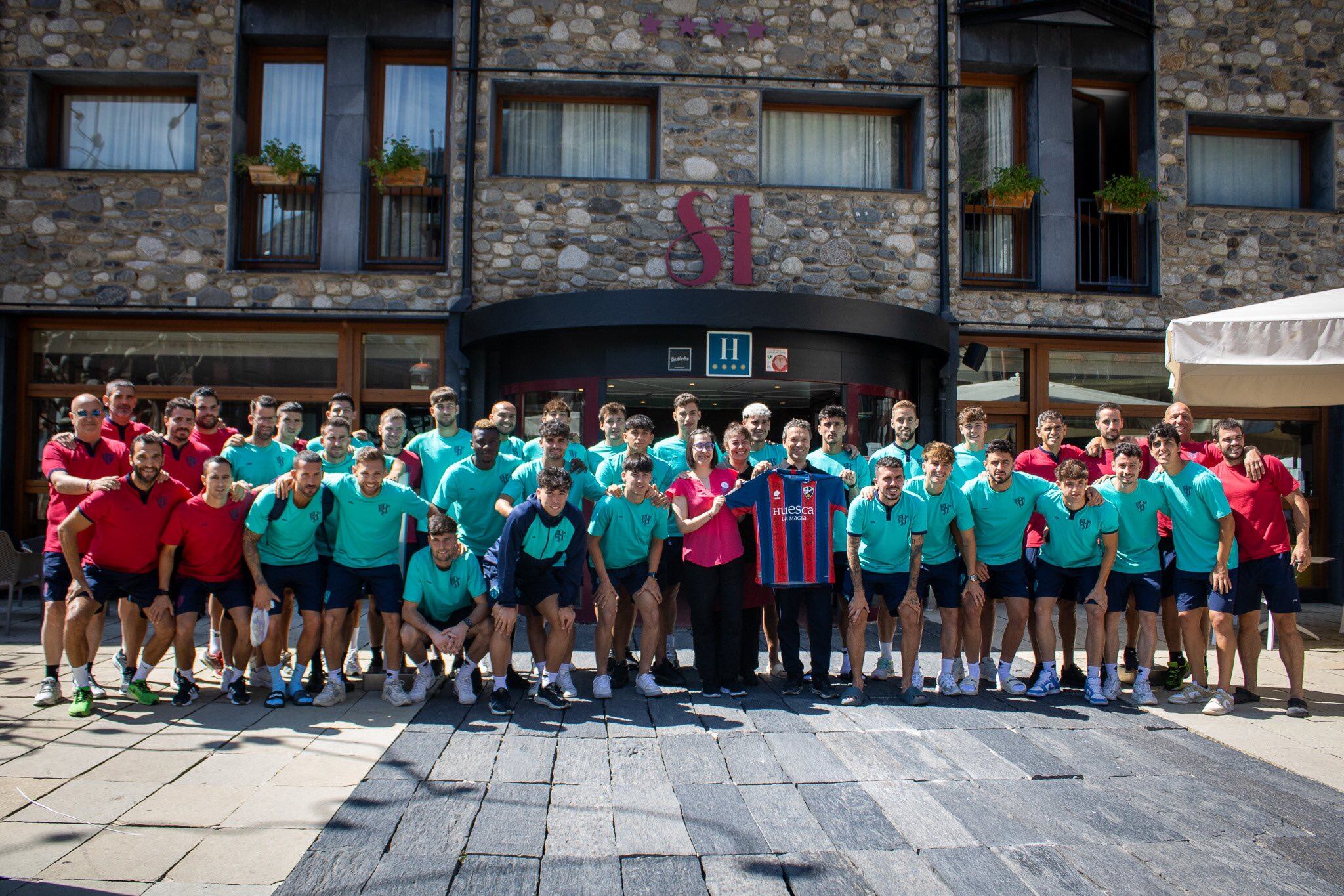 El Huesca se ha despedido de Benasque