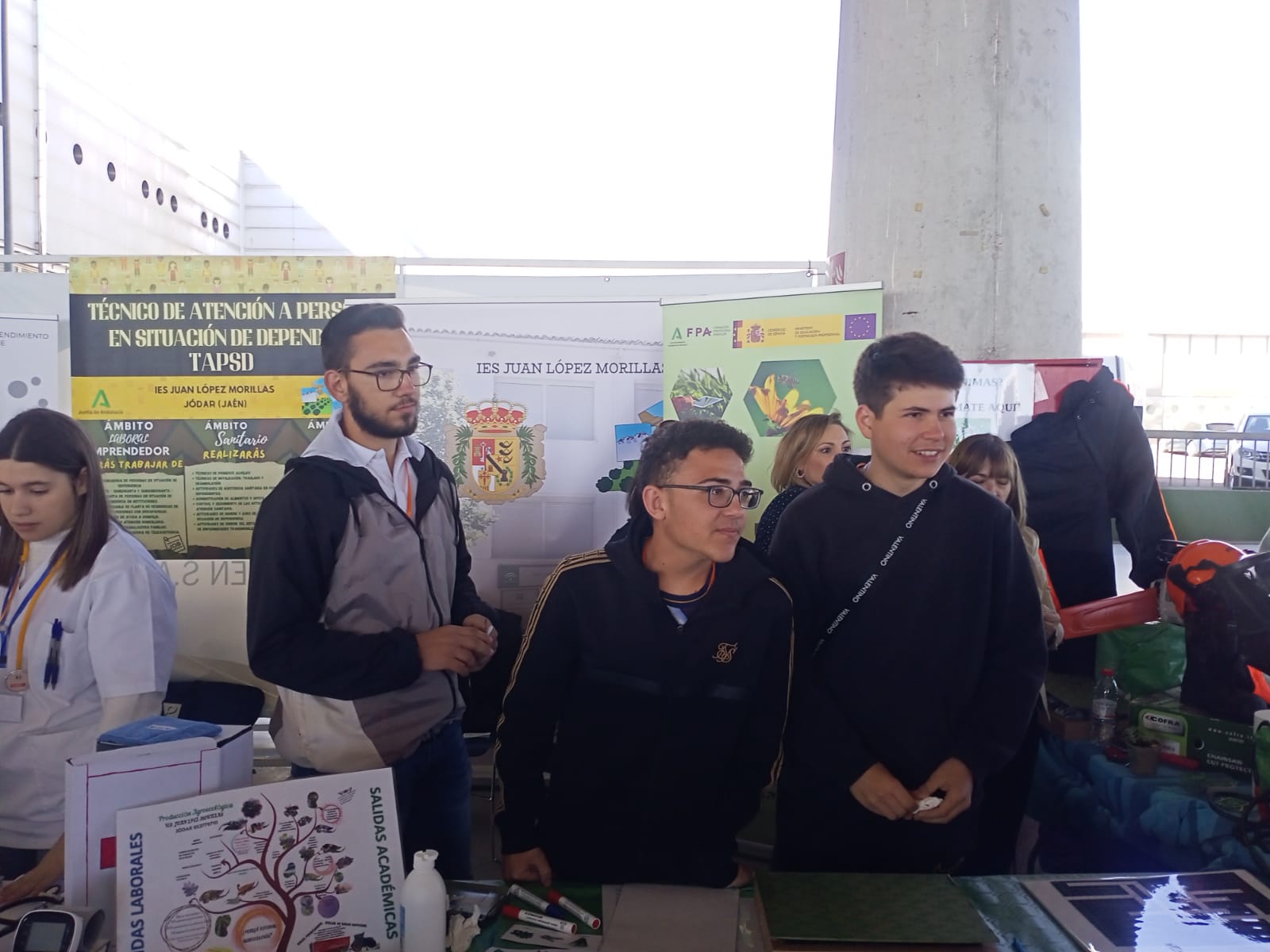 Alumnos del ciclo FP &#039;Producción Agroecológica&#039;