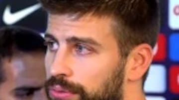 Piqué rompe a llorar