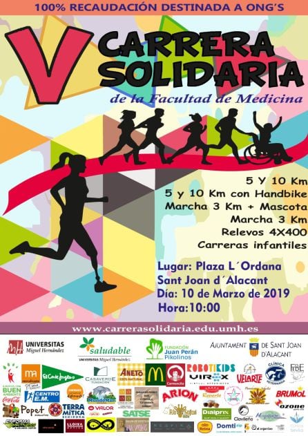 V Carrera Solidaria de la Facultad de Medicina