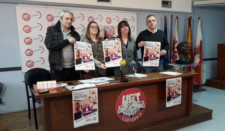 Carlos Sánchez, Rosa Mantecón, Asunción Villalba y Mariano Carmona.